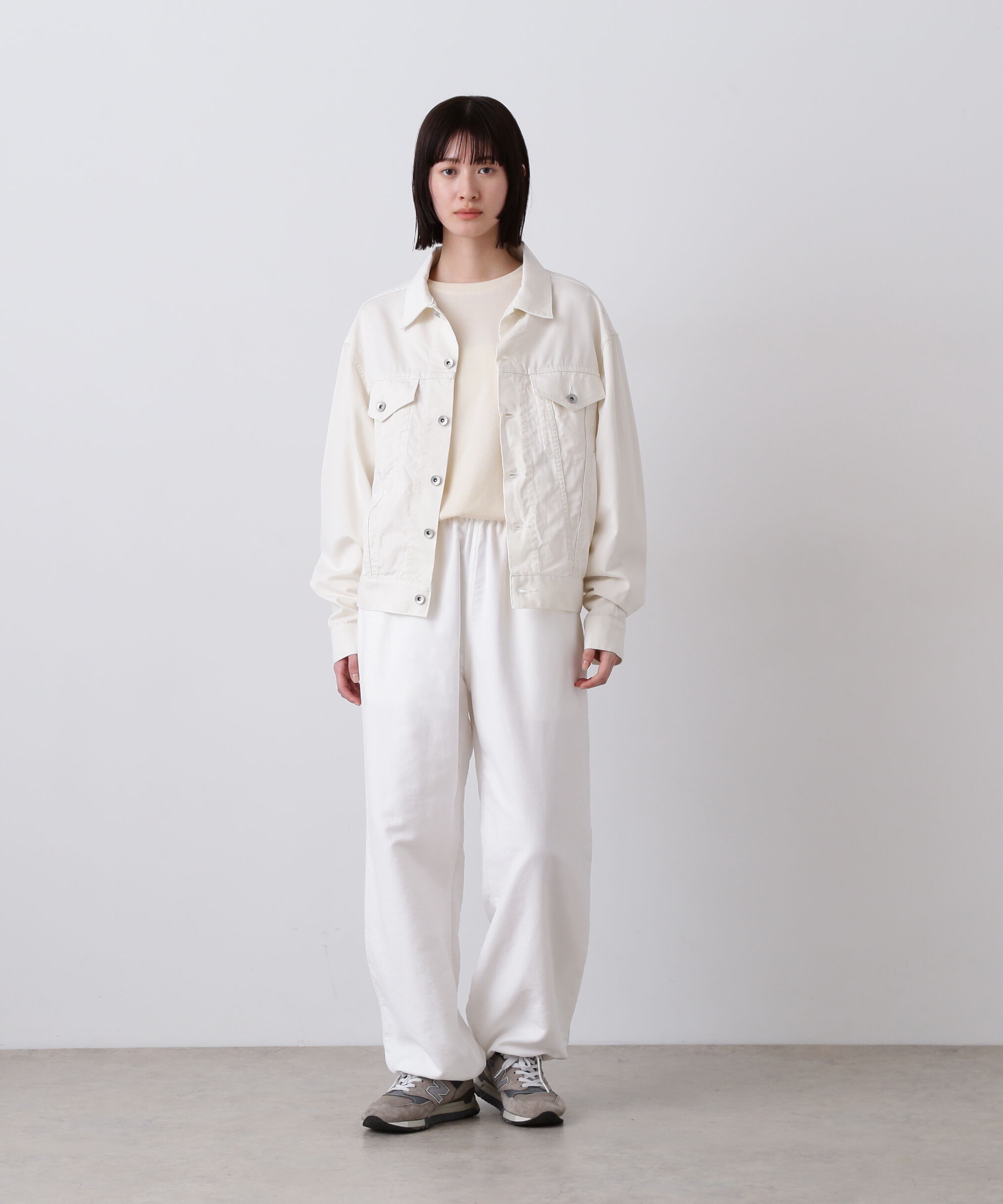 YLEVE 「Ｙ / ORGANIC COTTON TENCEL CHINO JACKET」|ブルゾン・スタジャン|