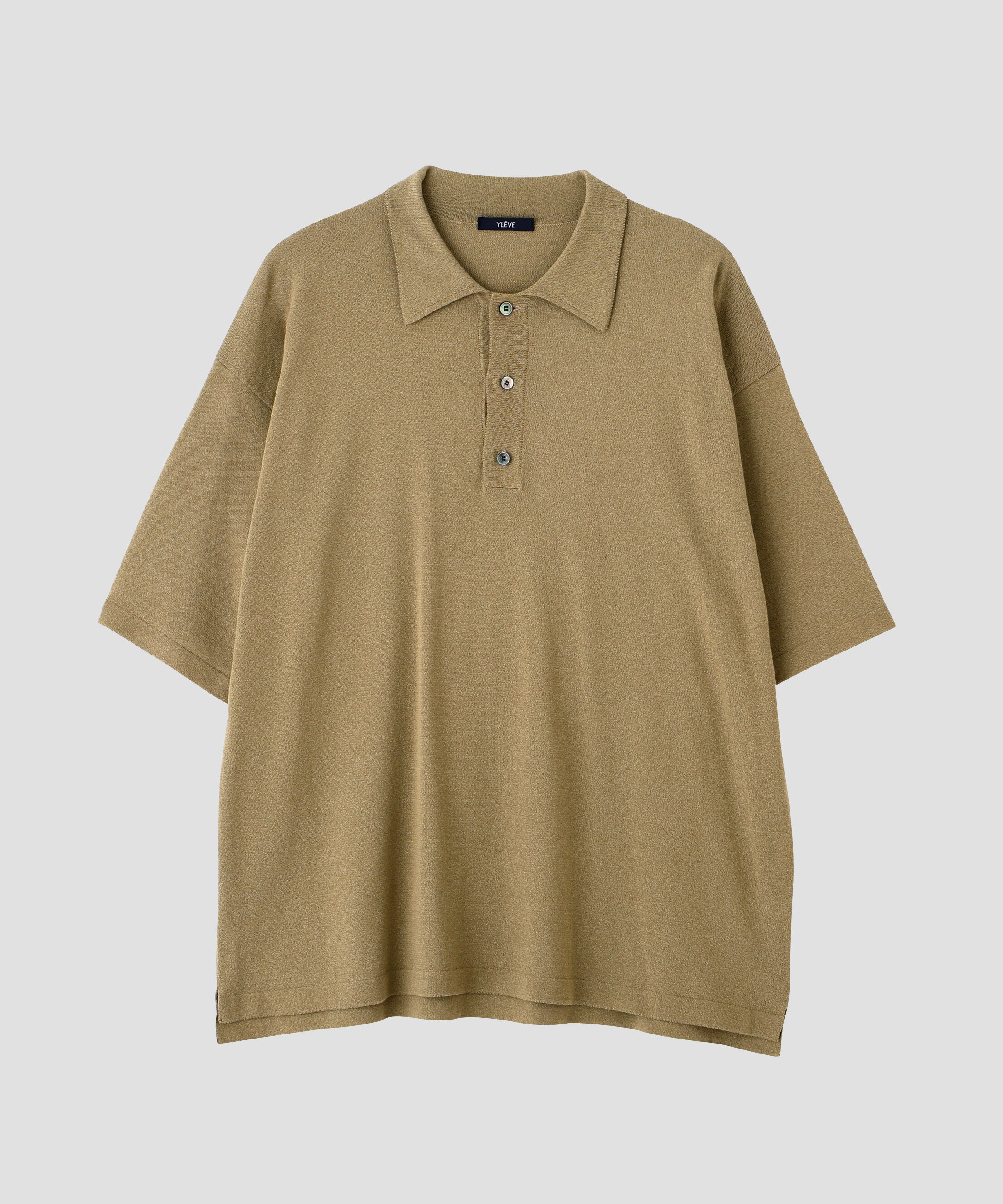 YLEVE 「YLEVE / WASHI COTTON PAPER KNIT POLO」|ニット・セーター|