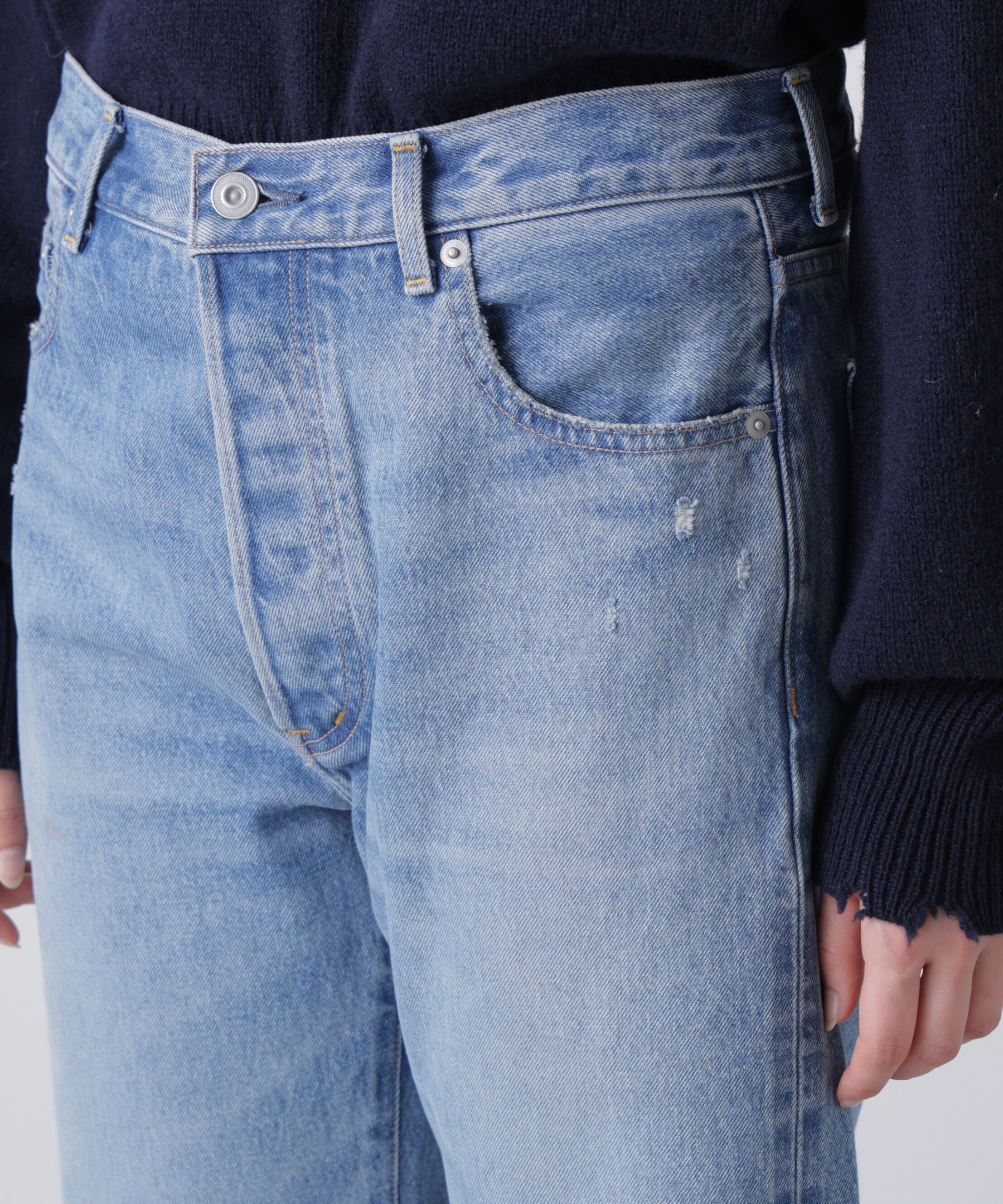 YLEVE 「YLEVE / [UNISEX] USED-FINISHED 13.5oz STRAIGHT DENIM」|その他|