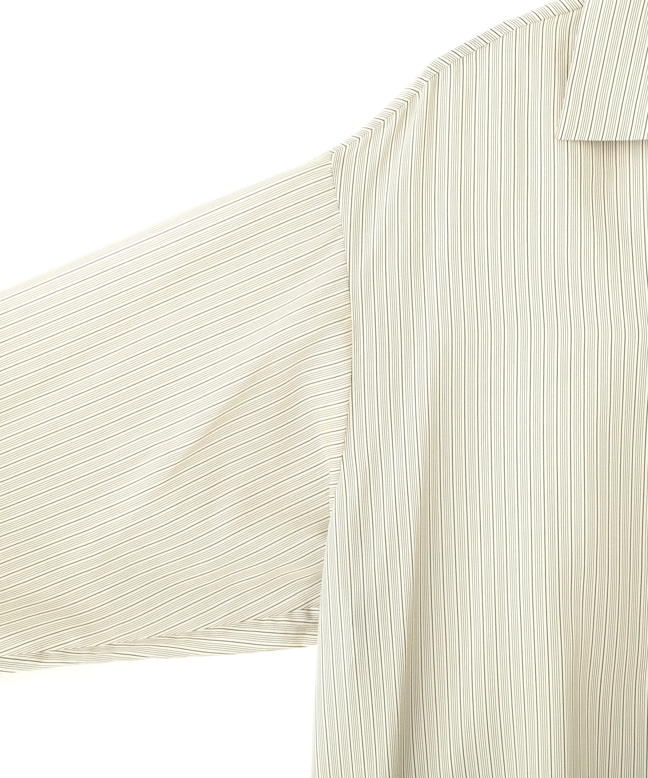 YLEVE 「YLEVE / ACETATE CUPRO STRIPE PJ SHIRT」|シャツ・ブラウス|