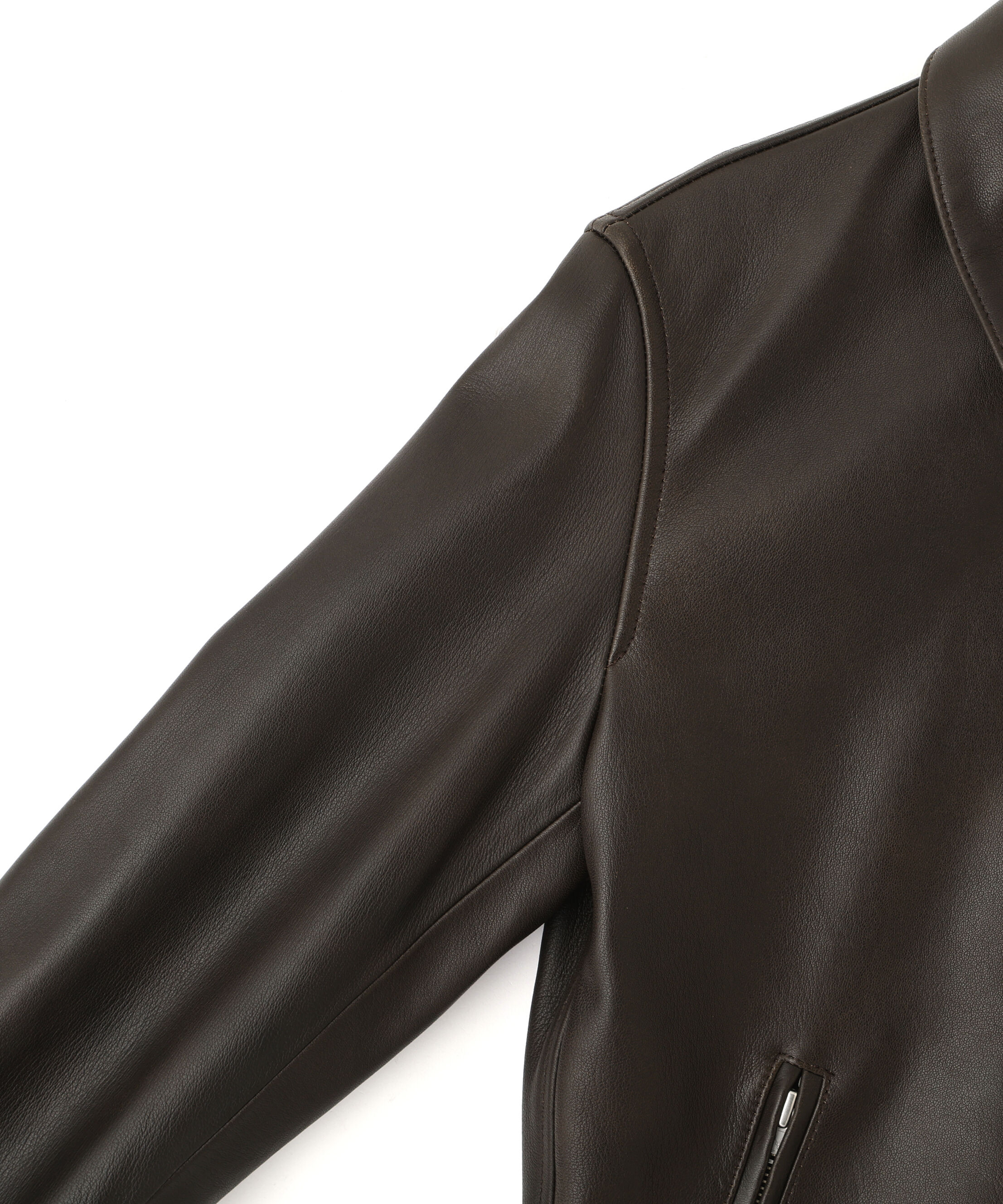 YLEVE 「YLEVE / SHEEP AVIATOR LEATHER JACKET」|ブルゾン・スタジャン|