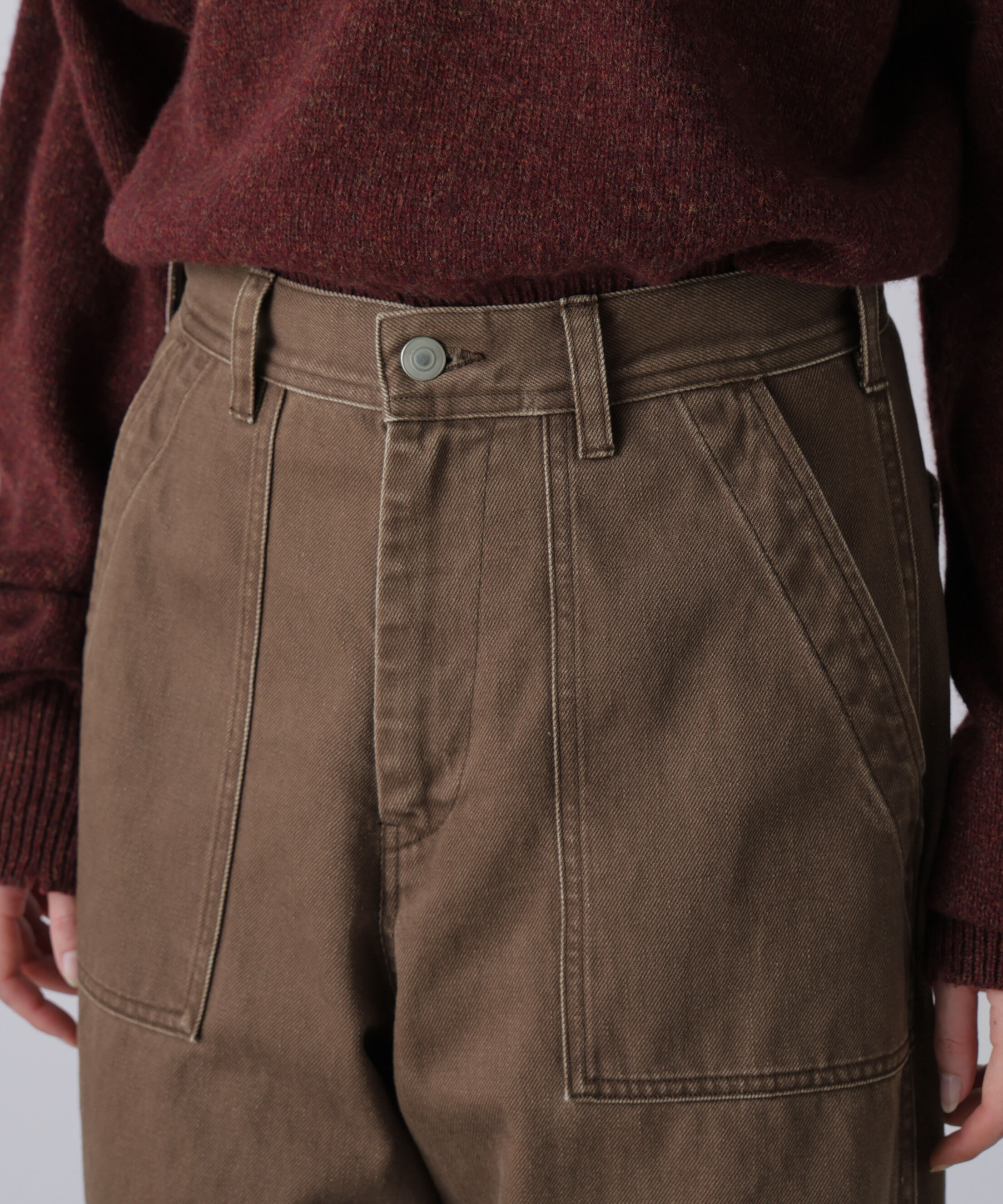 YLEVE 「YLEVE / SUN-FADED COTTON TWILL PANTS」|その他|