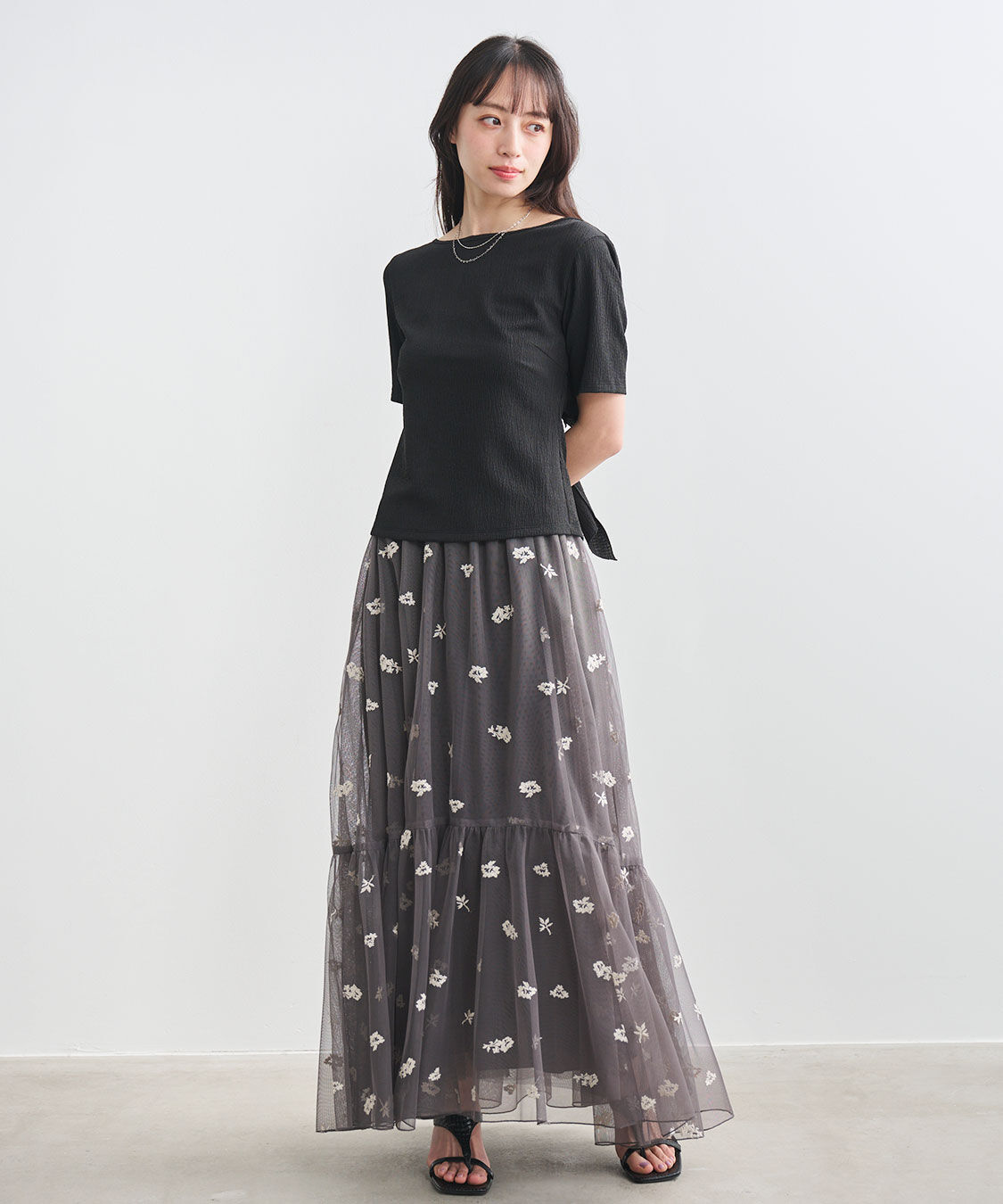 COCO DEAL「バックシャンリボンカットソートップス」|Tシャツ・カットソー|