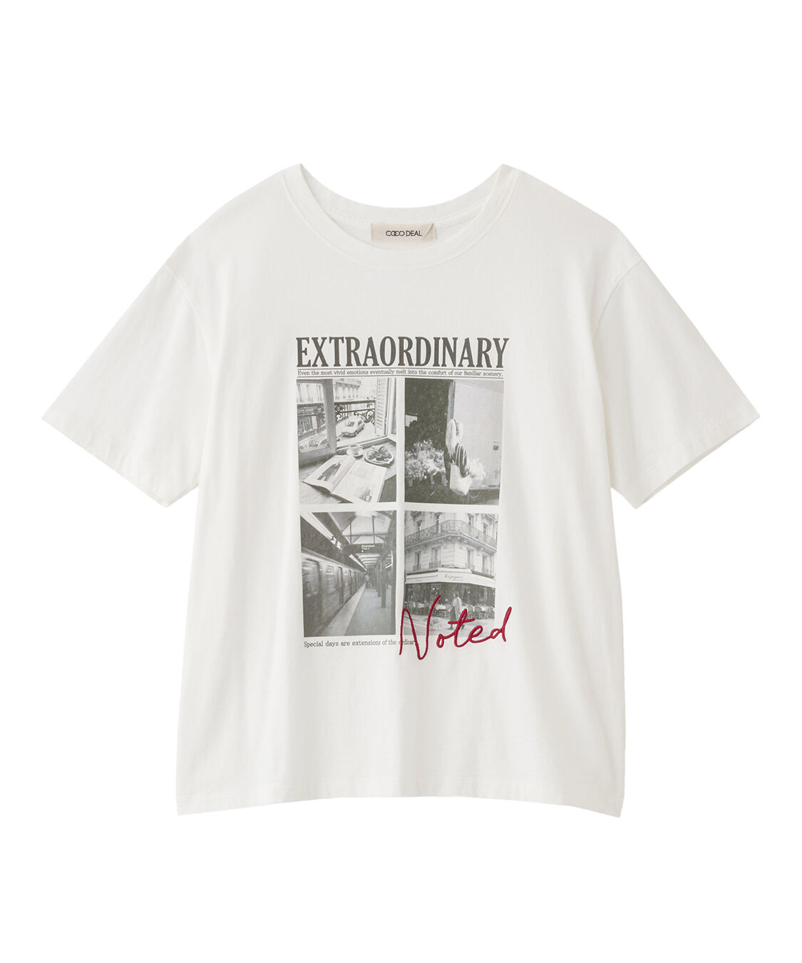 COCO DEAL「グラフィックTシャツ」|Tシャツ・カットソー|オフ