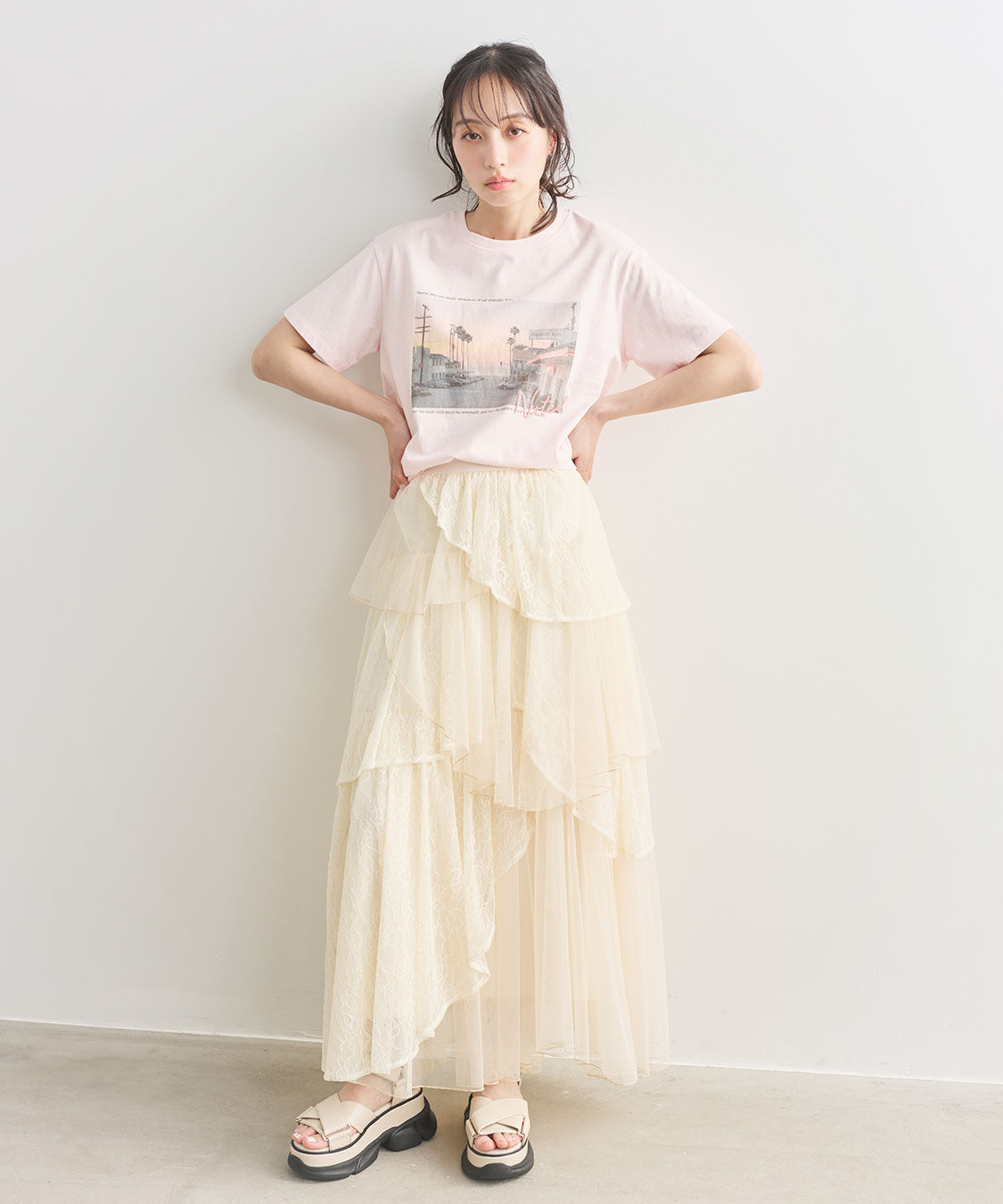 COCO DEAL「グラフィックTシャツ」|Tシャツ・カットソー|