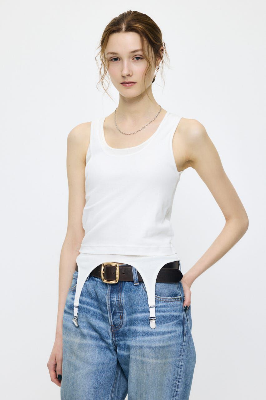 MOUSSY「LAYER TANK トップス」|タンクトップ|