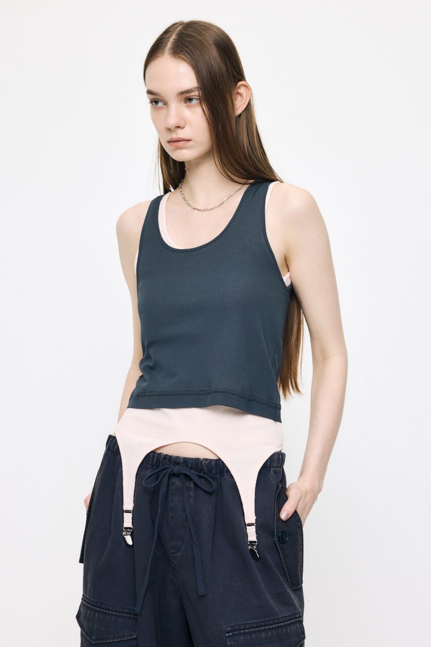 MOUSSY「LAYER TANK トップス」|タンクトップ|