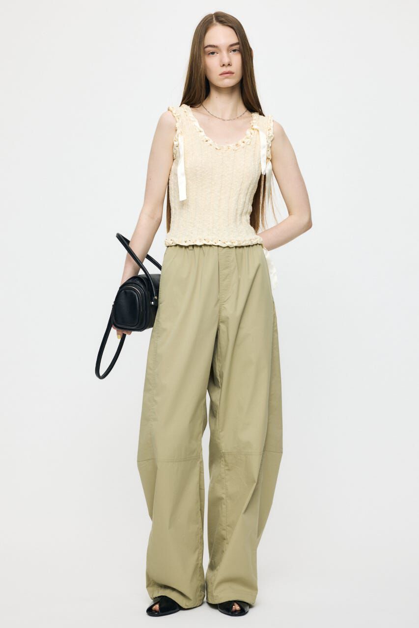 MOUSSY「BRAID KNIT タンク」|タンクトップ|