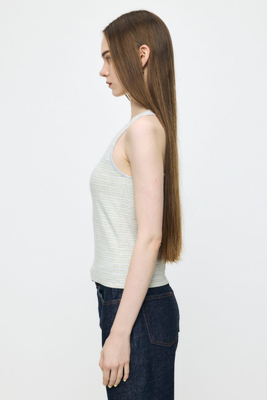 MOUSSY「BACK CROSS CUP タンク」|タンクトップ|