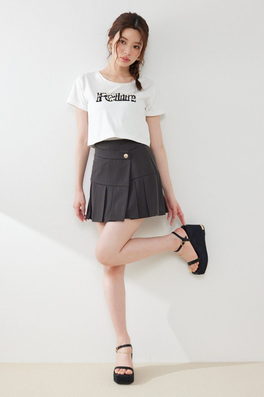 rienda「ラップベルトミニスコートショートパンツ」|その他|