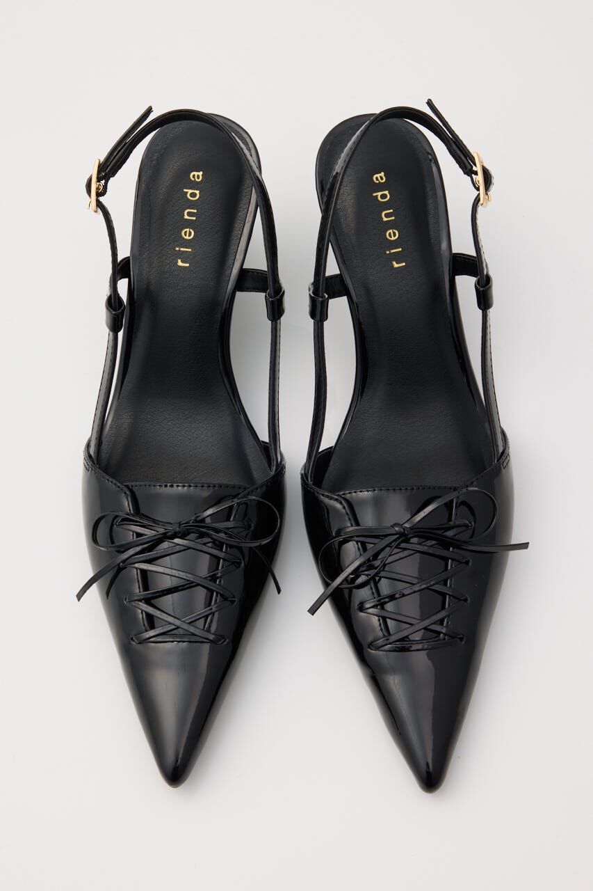 rienda「レースUPミュール」|サンダル|