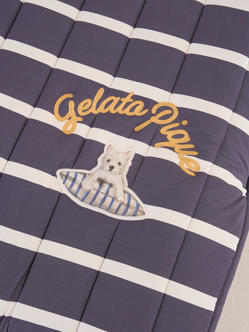 gelato pique Sleep「【Sleep】【UNISEX】プレイフルDOG敷きパッド(シングル)」|その他|