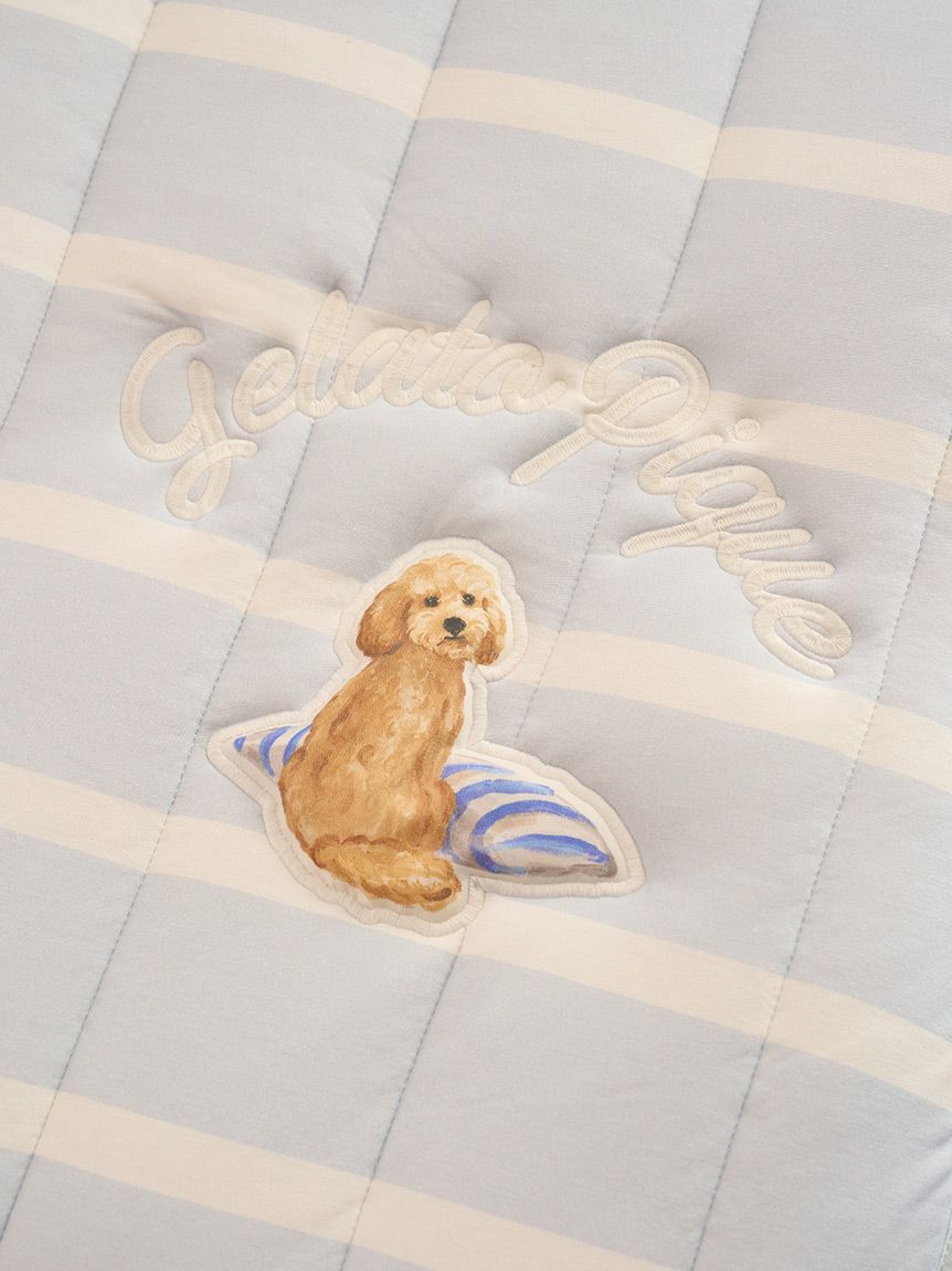 gelato pique Sleep「【Sleep】【UNISEX】プレイフルDOG敷きパッド(シングル)」|その他|