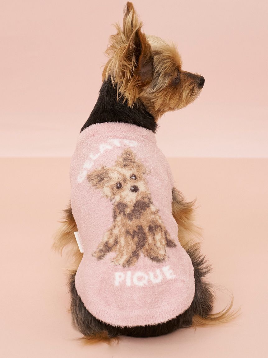  GELATO PIQUE CAT&DOG「【CAT&DOG】スムーズィーヨークシャーテリア柄プルオーバー」|その他|PNK