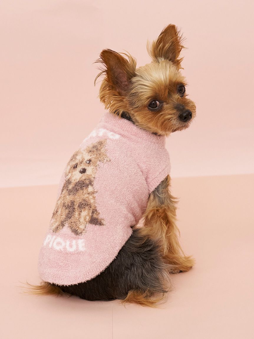  GELATO PIQUE CAT&DOG「【CAT&DOG】スムーズィーヨークシャーテリア柄プルオーバー」|その他|