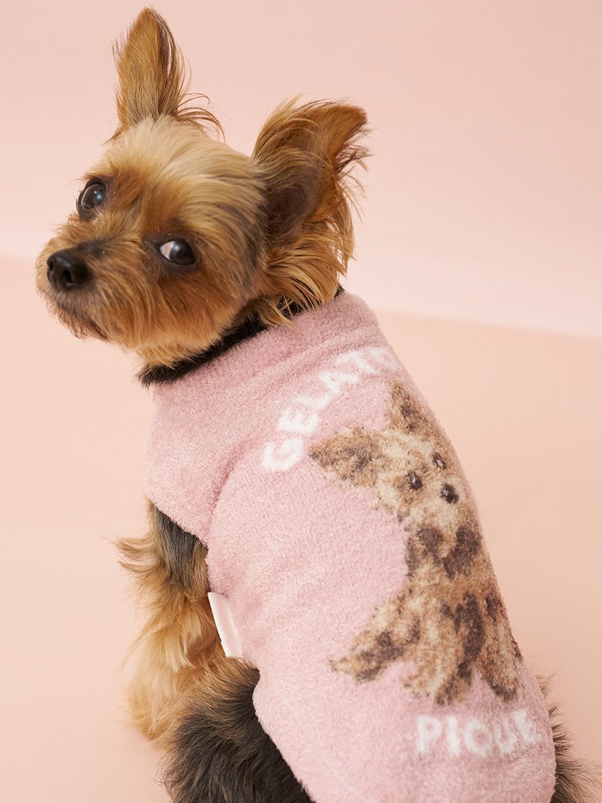  GELATO PIQUE CAT&DOG「【CAT&DOG】スムーズィーヨークシャーテリア柄プルオーバー」|その他|