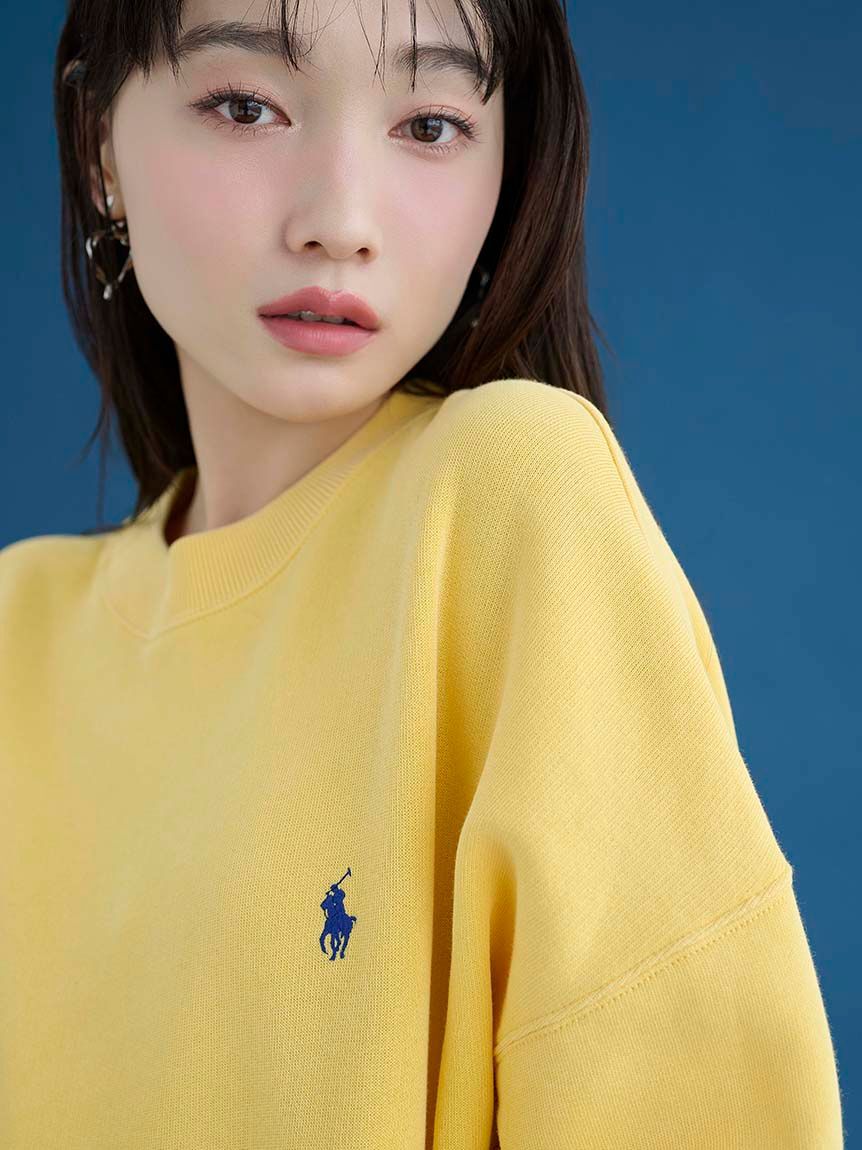SNIDEL「【POLO RALPH LAUREN】スウェット」|スウェット・ジャージ|YEL