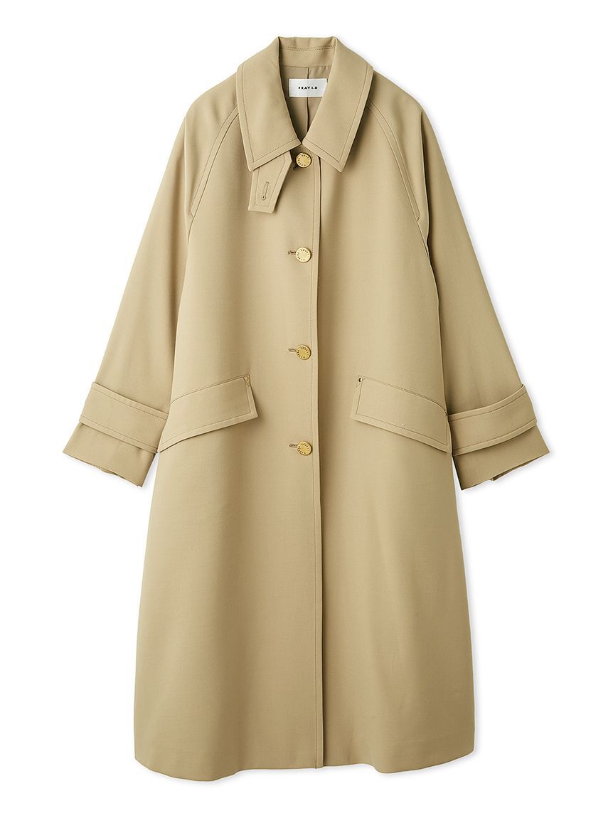 FRAY I.D「ステンカラーロングコート」|ステンカラーコート|