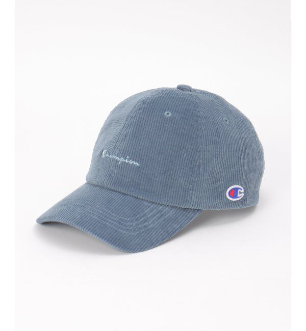 ikka「Champion チャンピオン コールテンキャップ」|その他|サックスブルー