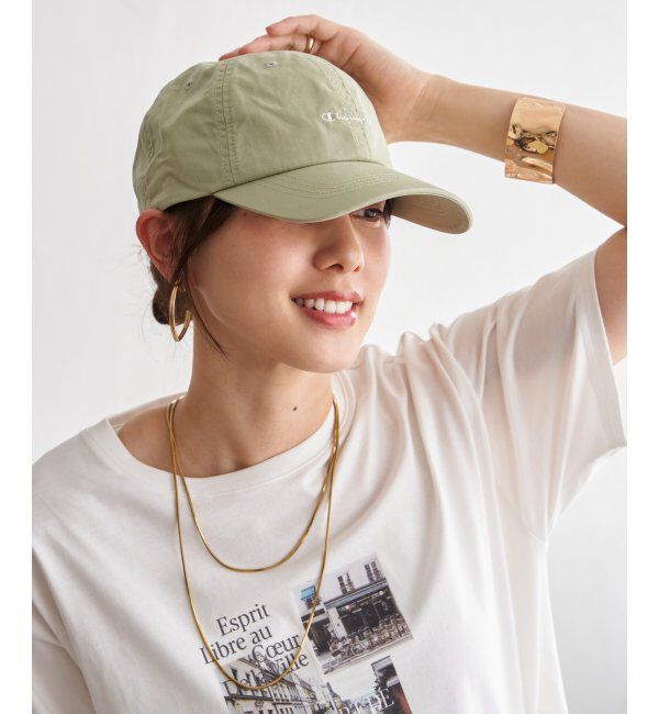 ikka「Champion チャンピオン ロゴ刺繍キャップ」|その他|