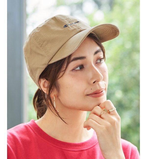 ikka「Champion チャンピオン ロゴ刺繍キャップ」|その他|
