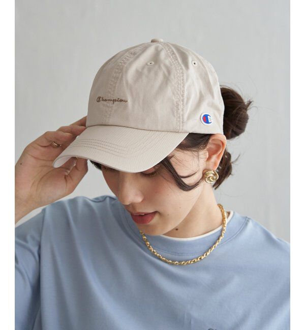 ikka「Champion チャンピオン ロゴ刺繍キャップ」|その他|