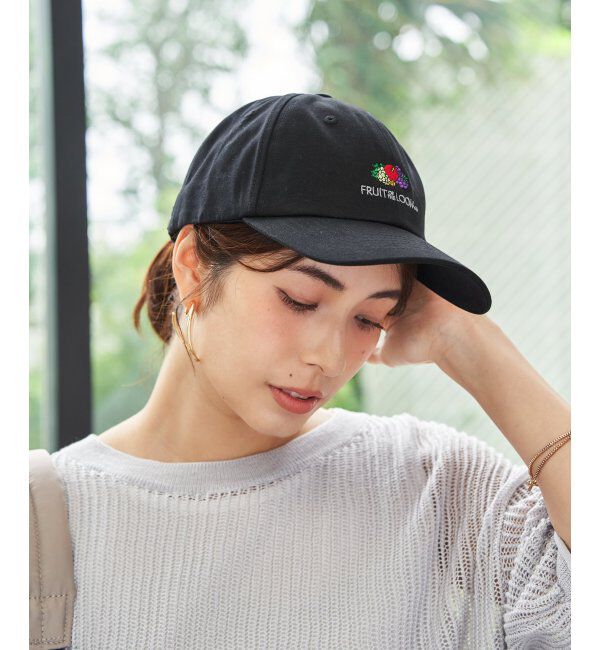 ikka「FRUIT OF THE LOOM フルーツオブザルーム ロゴ刺繍キャップ」|その他|