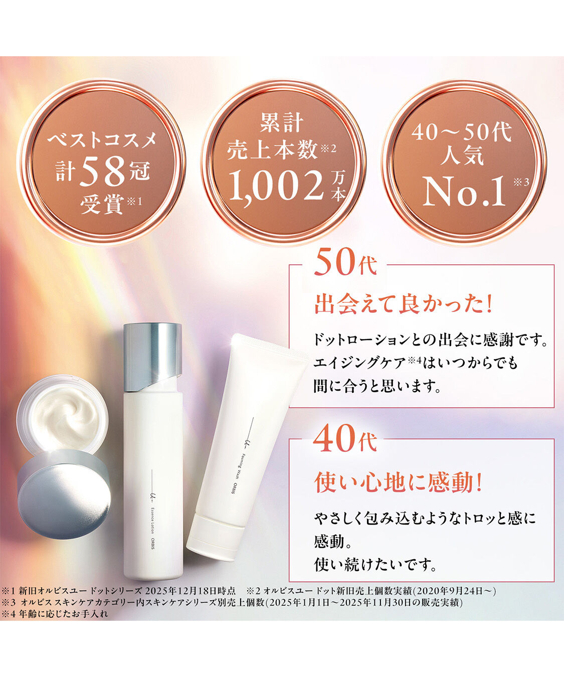 オルビスユードット「ORBIS オルビスユードット クリームモイスチャライザー ボトル入り 医薬部外品 50g」|乳液|