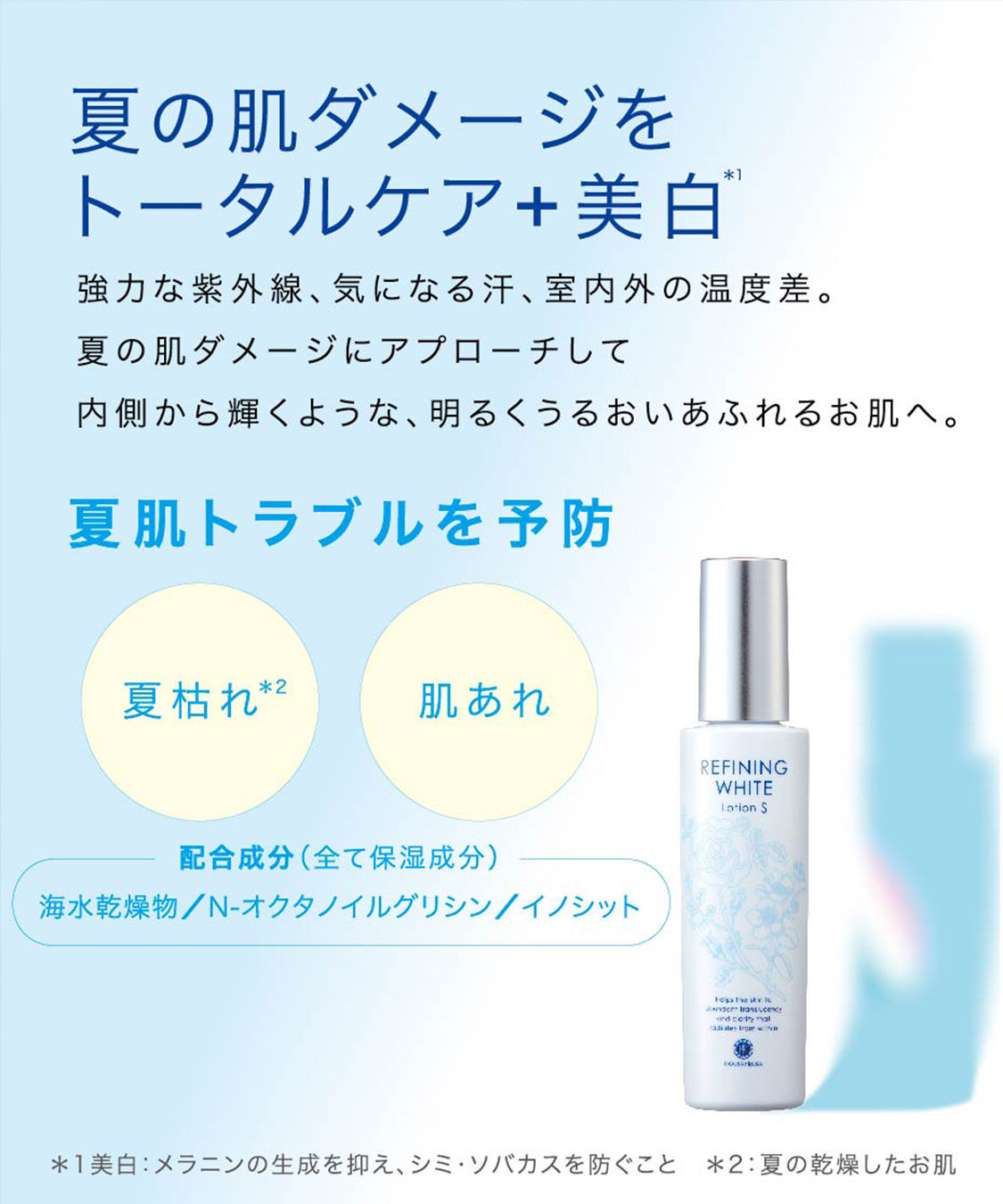 リファイニングホワイト「【医薬部外品】 ハウス オブ ローゼ リファイニングホワイト ローション S　 150mL」|化粧水|