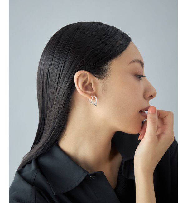 Jouete「[ダブルピアス] ウェーブ」|ピアス|