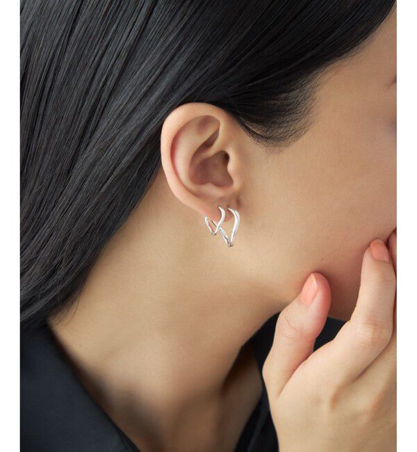 Jouete「[ダブルピアス] ウェーブ」|ピアス|