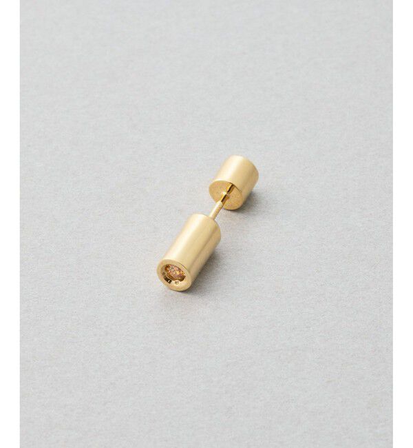 Jouete「[バックキャッチピアス] ジルコニア チューブ」|ピアス|