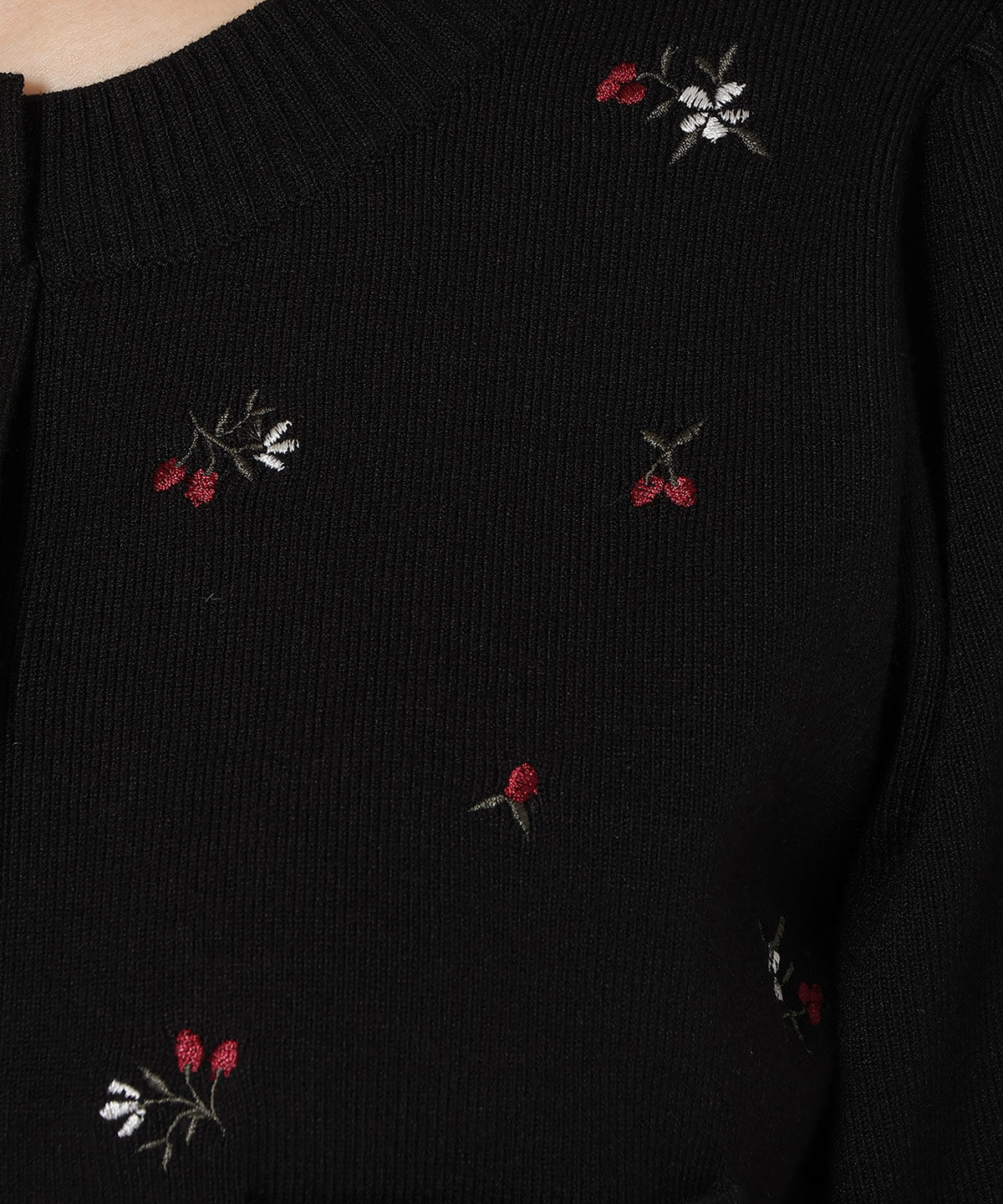 WILLSELECTION「モチーフ刺繍カーディガン」|カーディガン|