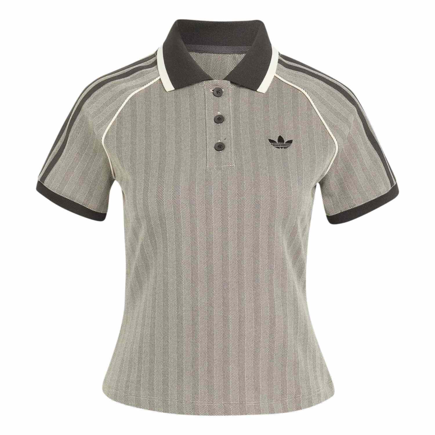 adidas「【ADIDAS ｳｪｱ】W TWEED POLO SHIRT(GFX INJ)」|Tシャツ・カットソー|