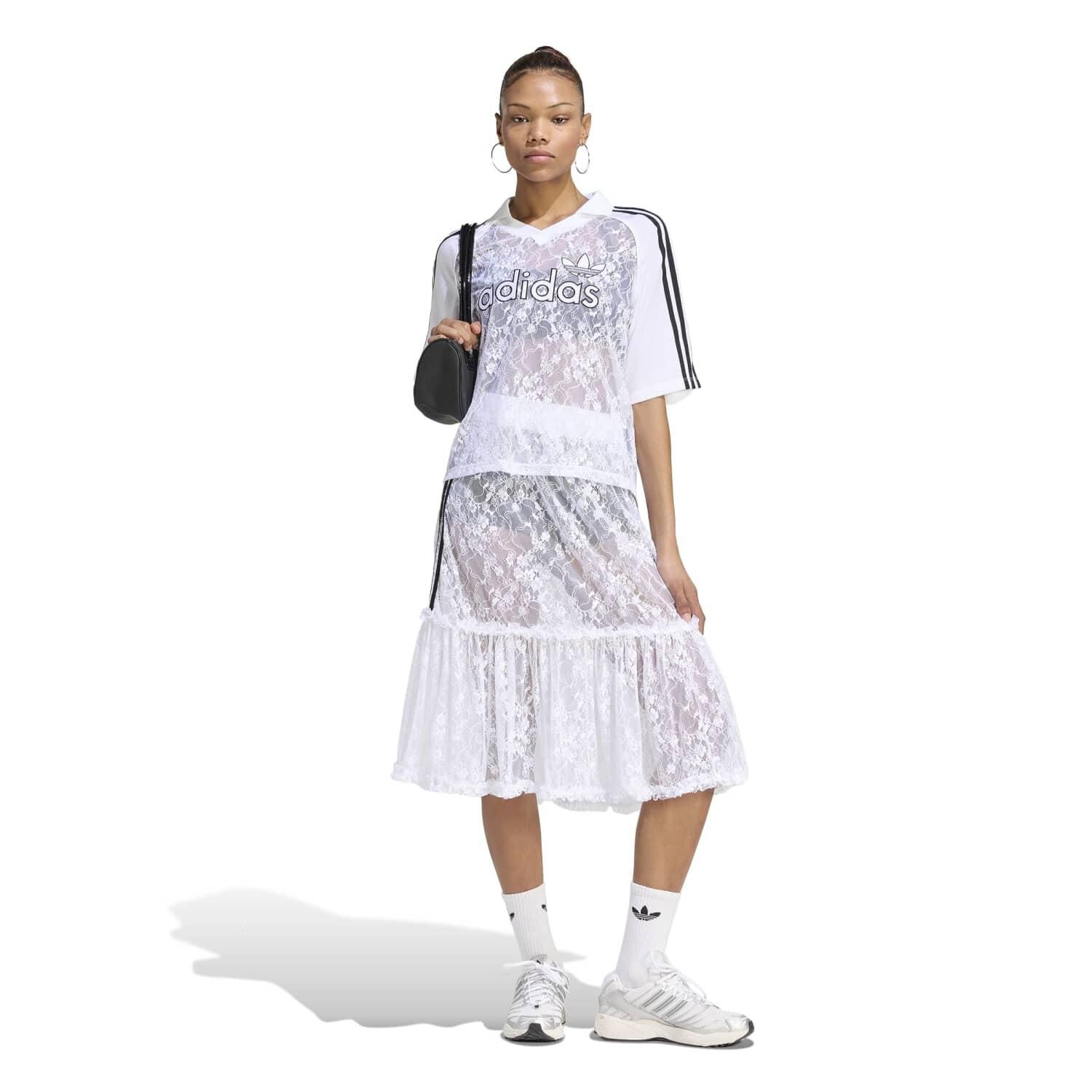 adidas「【ADIDAS ｳｪｱ】W LACE SS JERSEY」|Tシャツ・カットソー|