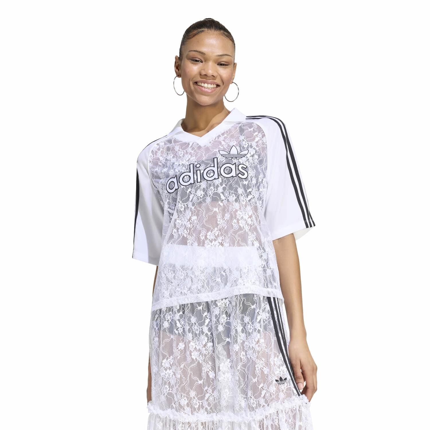 adidas「【ADIDAS ｳｪｱ】W LACE SS JERSEY」|Tシャツ・カットソー|