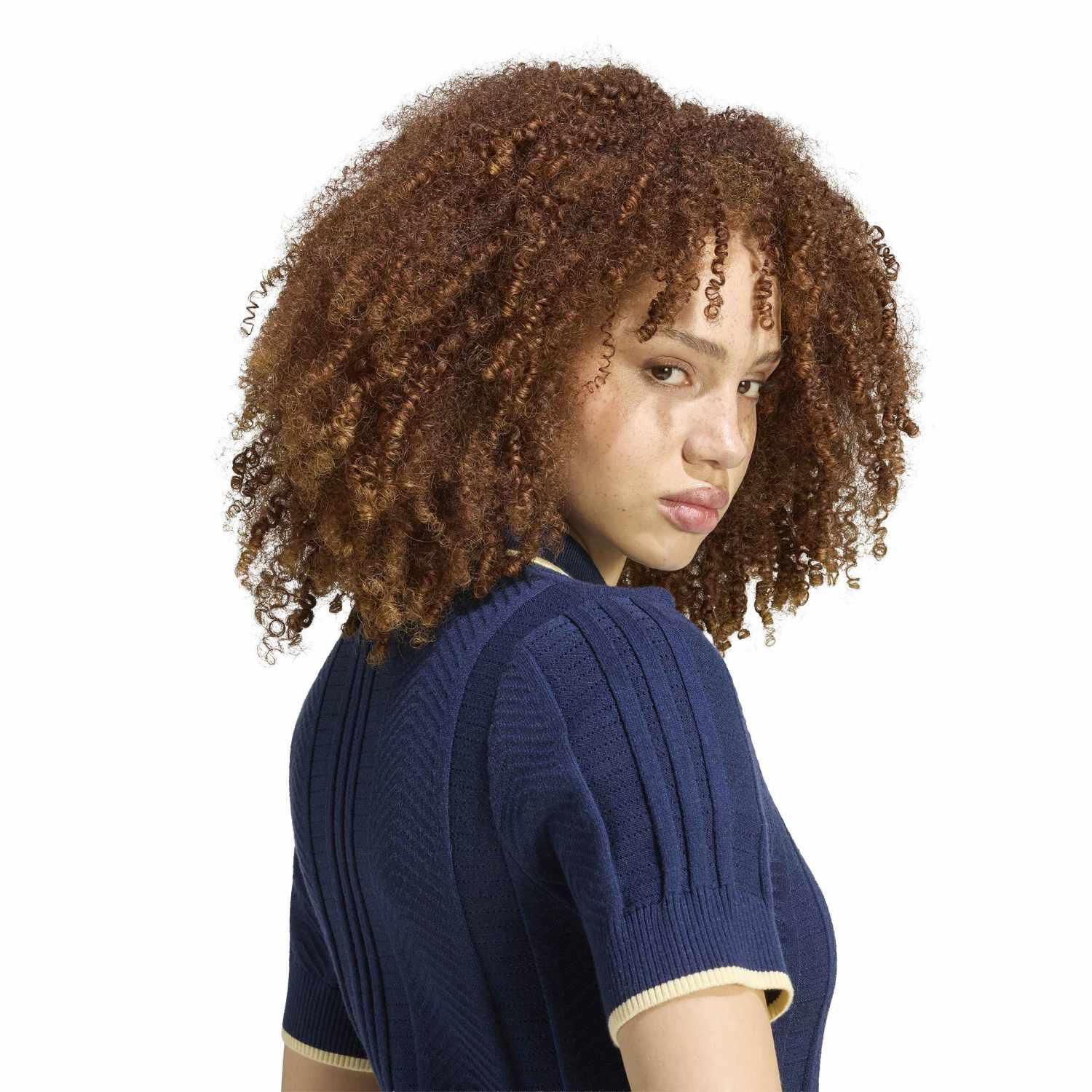 adidas「【ADIDAS ｳｪｱ】W CABLE KNIT CALI TEE POLO」|Tシャツ・カットソー|