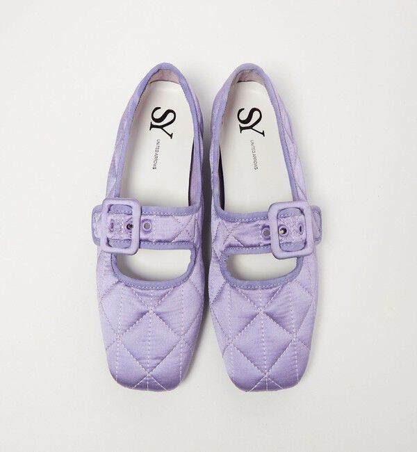 ODETTE E ODILE「＜SY＞ソフトメリージェーンSTNフラット10&uarr;」|パンプス|PURPLE