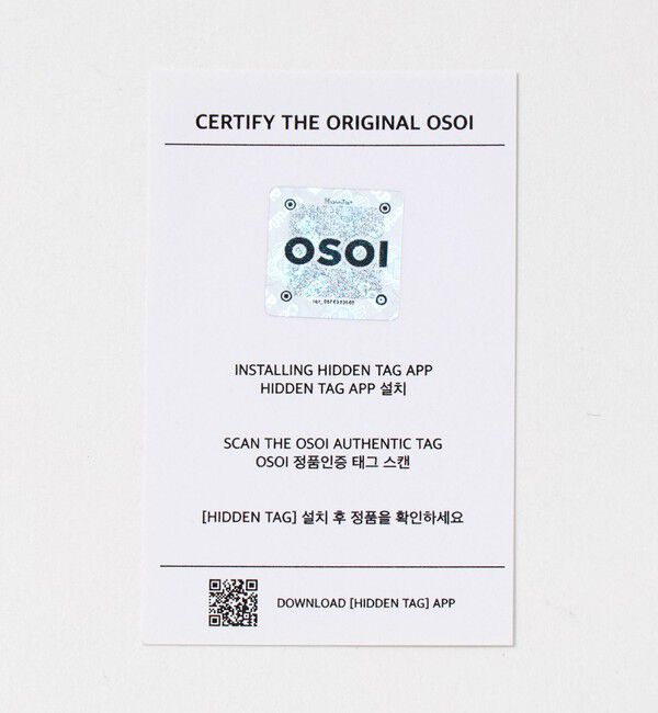 OSOI「＜OSOI＞BOAT MINI バッグ」|ハンドバッグ|