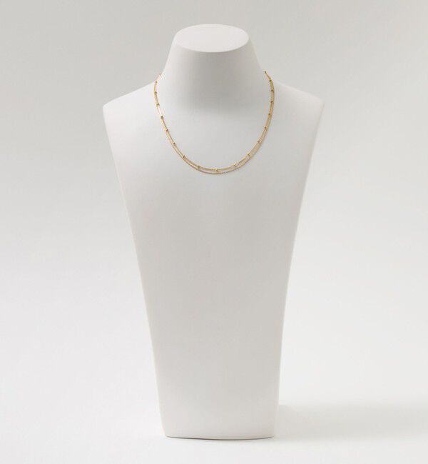 UNITED ARROWS「＜MARIHA＞S/R 2連 チェーンネックレス2」|ネックレス|