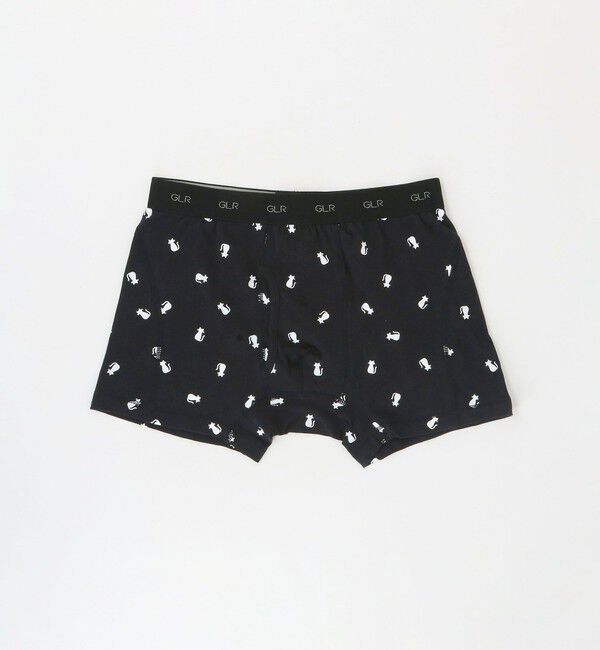 UNITED ARROWS green label relaxing「FINE/OGC キャット ボクサーパンツ」|インナー|BLACK