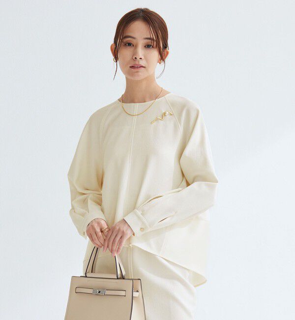 UNITED ARROWS green label relaxing「［size SHORTあり］fleurie(フルリー) フォルム プルオーバー ブラウス」|シャツ・ブラウス|