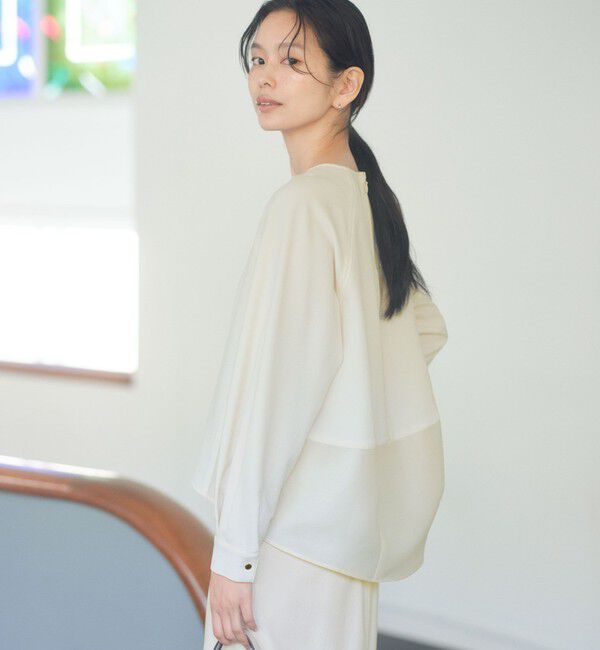 UNITED ARROWS green label relaxing「［size SHORTあり］fleurie(フルリー) フォルム プルオーバー ブラウス」|シャツ・ブラウス|