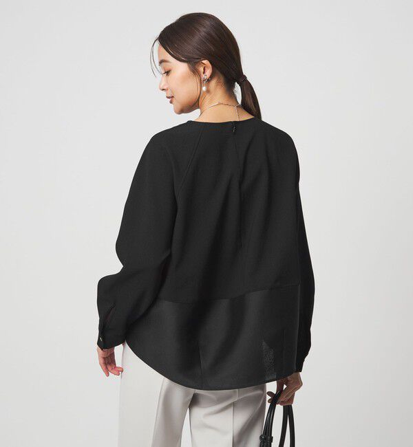 UNITED ARROWS green label relaxing「［size SHORTあり］fleurie(フルリー) フォルム プルオーバー ブラウス」|シャツ・ブラウス|
