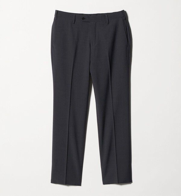 UNITED ARROWS green label relaxing「A+ TWPU トロピカル無地 スリム セットアップ パンツ スラックス -ウォッシャブル・ストレッチ・ウエストア」|スーツ|