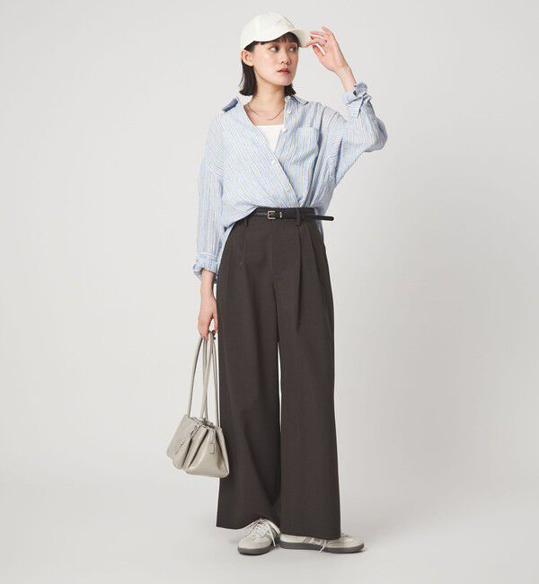 UNITED ARROWS green label relaxing「［size SHORTあり］リネン2WAYシャツ」|シャツ・ブラウス|
