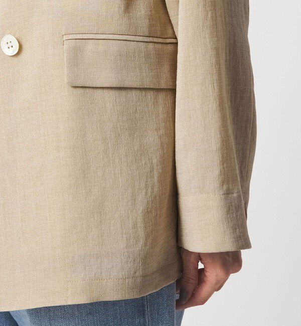 UNITED ARROWS green label relaxing「【結論シリーズ】シアーエアジャケット  マシンウォッシャブル 接触冷感 通気性」|テーラードジャケット|