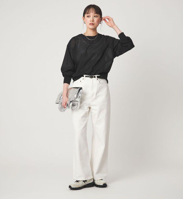 UNITED ARROWS green label relaxing「ビューティーネック2WAYカーデ ウォッシャブル」|カーディガン|