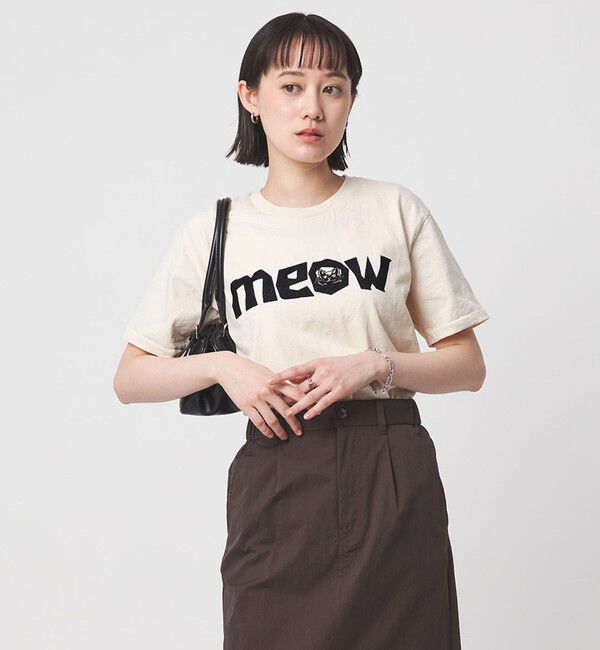 UNITED ARROWS green label relaxing「【別注】＜MIXTA＞ショートスリーブ プリント Tシャツ」|Tシャツ・カットソー|OFF WHITE