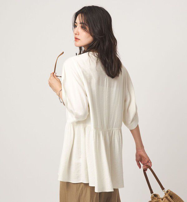 UNITED ARROWS green label relaxing「エアリー ボリューム ブラウス」|シャツ・ブラウス|